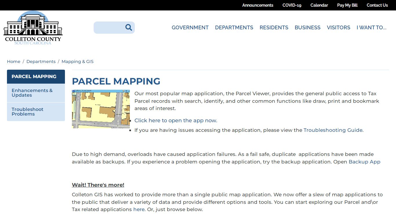 Parcel Mapping | Colleton County, SC